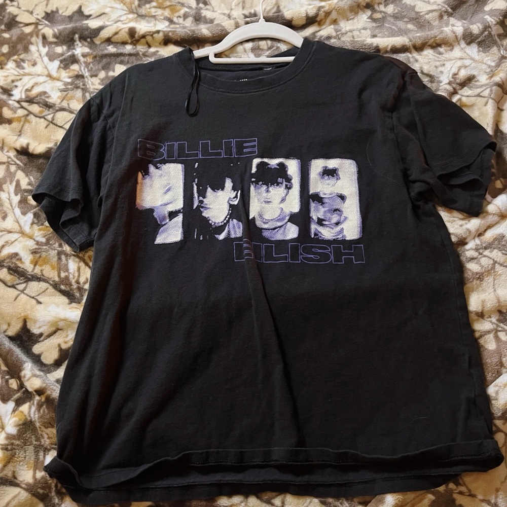 Black Graphic Billie Eilish T-Shirt